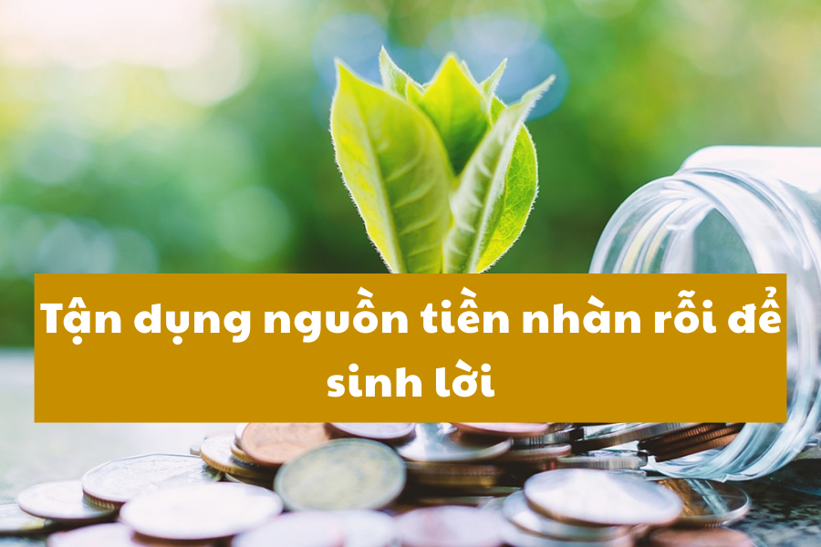 Tận dụng nguồn tiền nhàn rỗi để sinh lời